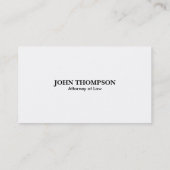 弁護士-名刺 名刺 (裏面)