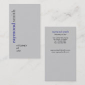 弁護士-名刺 名刺 (正面/裏面)