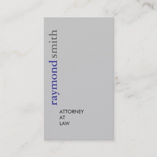 弁護士-名刺 名刺 (正面)