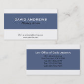 弁護士-名刺 名刺 (正面/裏面)