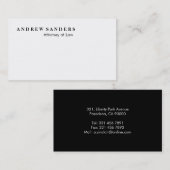 弁護士-名刺 名刺 (正面/裏面)