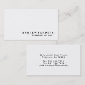 弁護士-名刺 名刺 (正面/裏面)