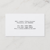 弁護士-名刺 名刺 (裏面)