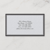 弁護士-名刺 名刺 (裏面)