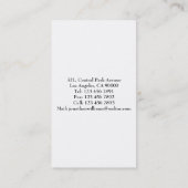 弁護士-名刺 名刺 (裏面)