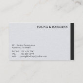 弁護士-名刺 名刺 (裏面)