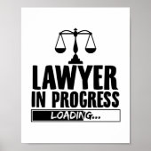 弁護士 |弁護士の法律事務所ギフトアイディア ポスター (正面)