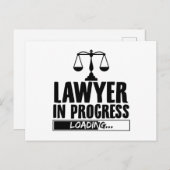 弁護士 |弁護士の法律事務所ギフトアイディア ポストカード (正面/裏面)