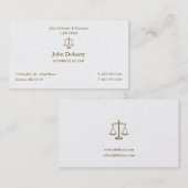 弁護士 |弁護士エレガント名刺 名刺 (正面/裏面)