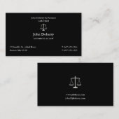 弁護士 |弁護士クラシック名刺 名刺 (正面/裏面)