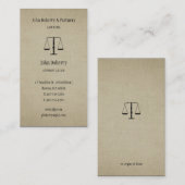 弁護士 |弁護士 名刺 (正面/裏面)