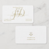 弁護士|弁護士 名刺 (正面/裏面)