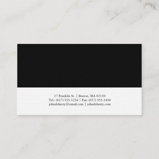 弁護士 |弁護士 名刺 (裏面)