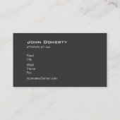 弁護士|弁護士 名刺 (裏面)