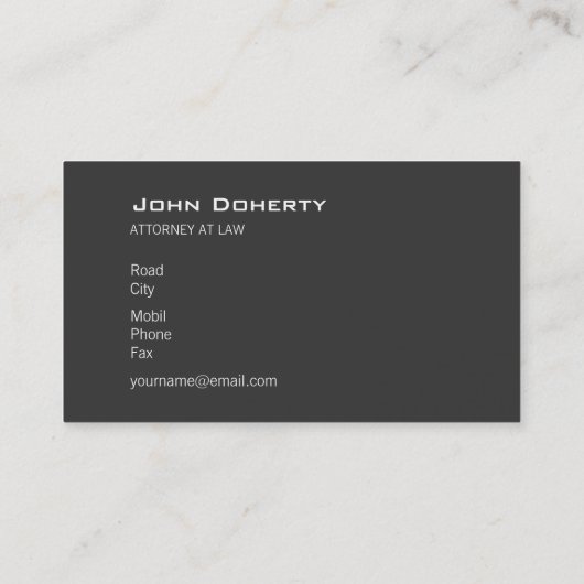 弁護士|弁護士 名刺 (裏面)