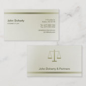 弁護士|弁護士 名刺 (正面/裏面)
