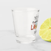 弁護士 |弁護士 |弁護士素晴らしおもしろい ショットグラス (左)