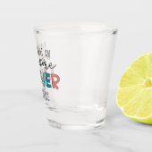 弁護士 |弁護士 |弁護士素晴らしおもしろい ショットグラス (右)
