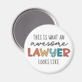 弁護士 |弁護士 |弁護士素晴らしおもしろい マグネット (正面/裏面)