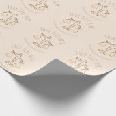 弁護士 | 弁護士 | 裁判官 | 法律事務所/オフィスギフト ラッピングペーパー (角)