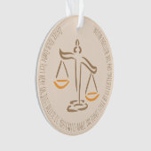 弁護士 | 弁護士 | 裁判官 | 法律事務所 オーナメント (正面)