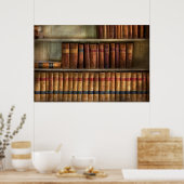 弁護士 – 書籍 – 法律関連の書籍 ポスター (キッチン)