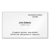 弁護士 |標準 マグネット名刺 (正面)