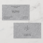 弁護士 正義のはかりで測| 名刺 (正面/裏面)