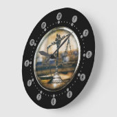 弁護士 |正義の時 ラージ壁時計 (傾斜)