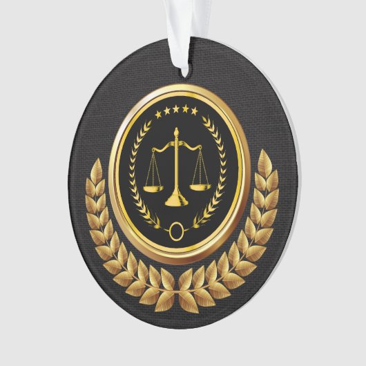 弁護士 – 法律事務所オーナメント オーナメント (正面)