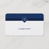 弁護士 |法律事務所 名刺 (裏面)