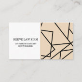 弁護士、法律事務所、弁護士の名刺 名刺 (裏面)