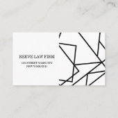 弁護士、法律事務所、弁護士の名刺 名刺 (裏面)