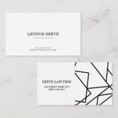 弁護士、法律事務所、弁護士の名刺 名刺 (正面/裏面)