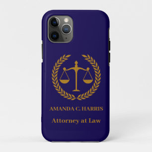 弁護士、法律家、裁判官、法律事務員に最適! iPhone 11 PROケース