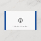 弁護士 |濃いエレガントブはかりで測ルー 名刺 (裏面)