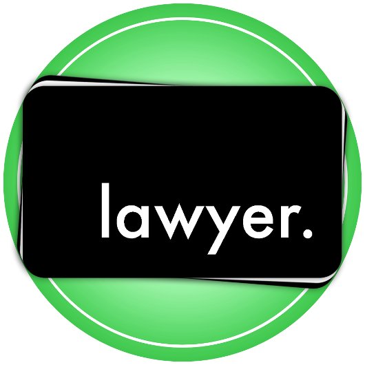 弁護士（色のカスタマイズ可能） 名刺