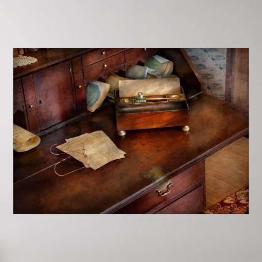 弁護士 – 重要書類 ポスター (正面)