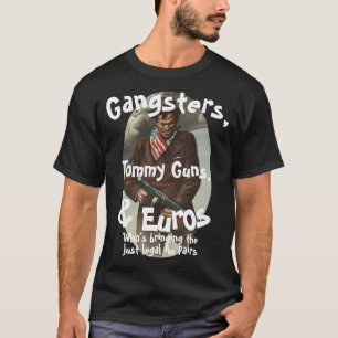 弁護士、銃、お金を持って旅行ナース Tシャツ