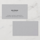 弁護士 | Advocate Plain 名刺 (正面/裏面)