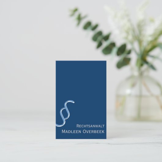 弁護士Visittenkarten 名刺 (スタンド正面)