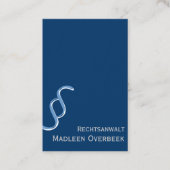 弁護士Visittenkarten 名刺 (正面)