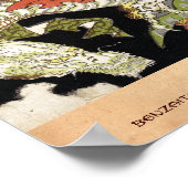 弁財天竜美しいに座る ポスター (角)