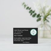 弁越日本の名刺玉法律ロゴ 名刺 (スタンド正面)