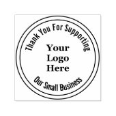 弊社のSmall Businessロゴをサポートしていただき、ありがとうございます セルフインキングスタンプ (デザイン)