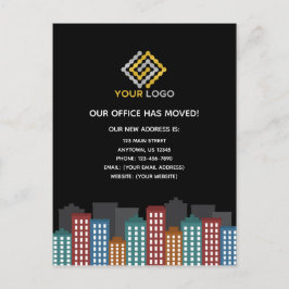 弊社は転居先の変更を致しました ポストカード