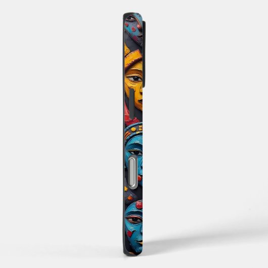 式のモザイク Case-Mate iPhoneケース (裏面 / 右)