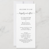 式の後ずっとシックで楽結婚しいプログラム (正面)