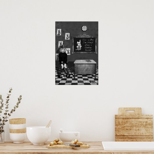 式の抑制 ポスター (キッチン)