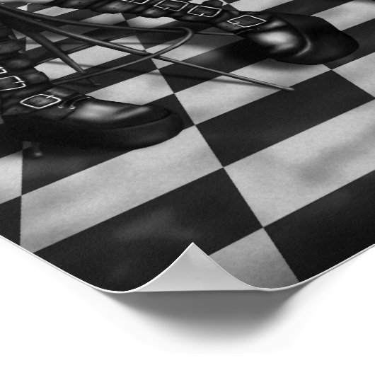 式の抑制 ポスター (角)